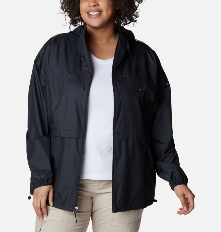 Jacheta Columbia Alpine Chill Windbreaker Dama Negrii | Plus Size SKMQA18S0